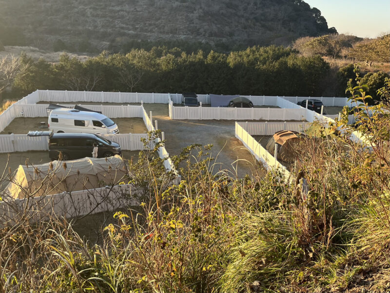 富津金谷オートキャンプヒルズ ドッグランサイト