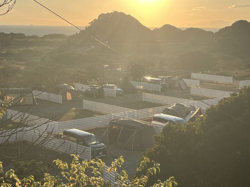 富津金谷オートキャンプヒルズ 区画サイト